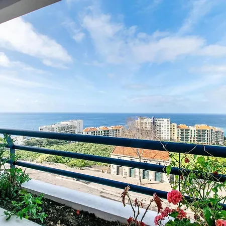 Sea And Sunset View In